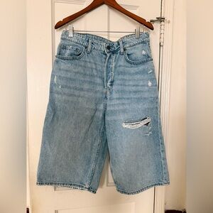 H&M • Denim Baggy Bermuda Shorts